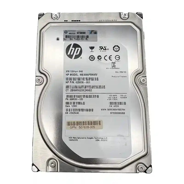 HP / HGST MB3000FBUCN 3TB SAS 7.2K 3.5" 6G 0B26320