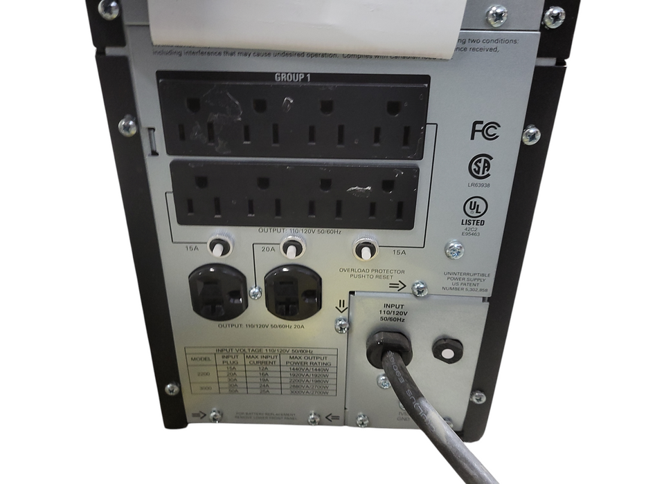 APC Smart-UPS 2200 SMT2200 2200VA Tower 10-Outlet UPS