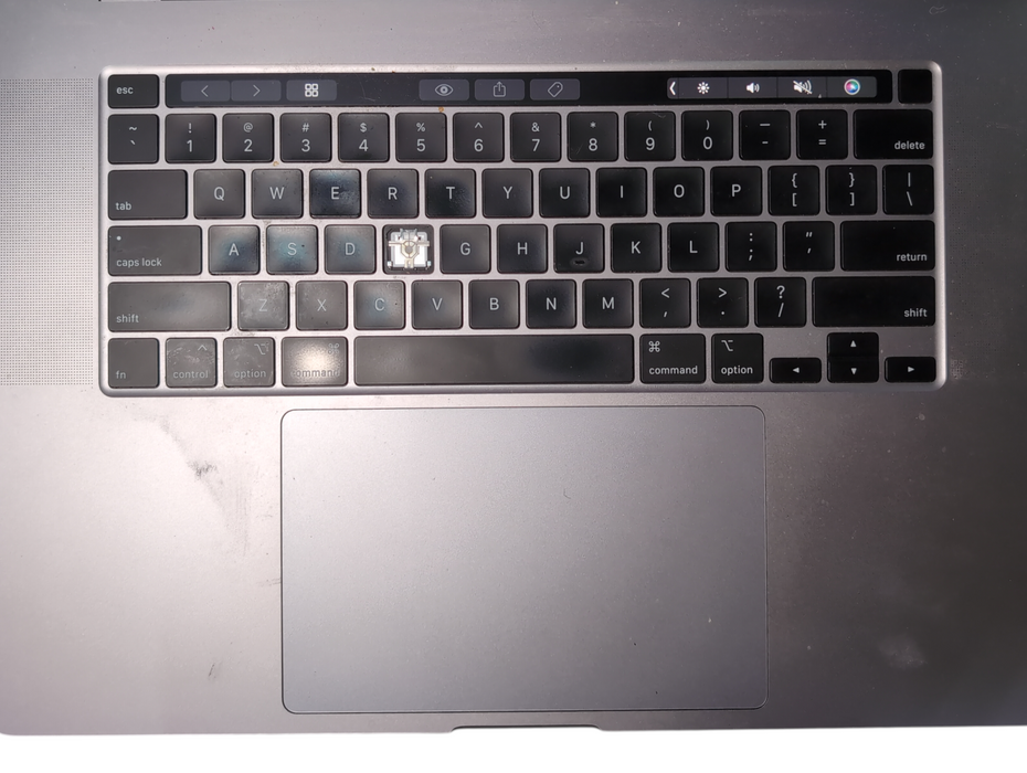 Apple Macbook Pro 2019 A2141, I7-9750H 2.60GHz, 32GB DDR4, 1TB Storage, READ