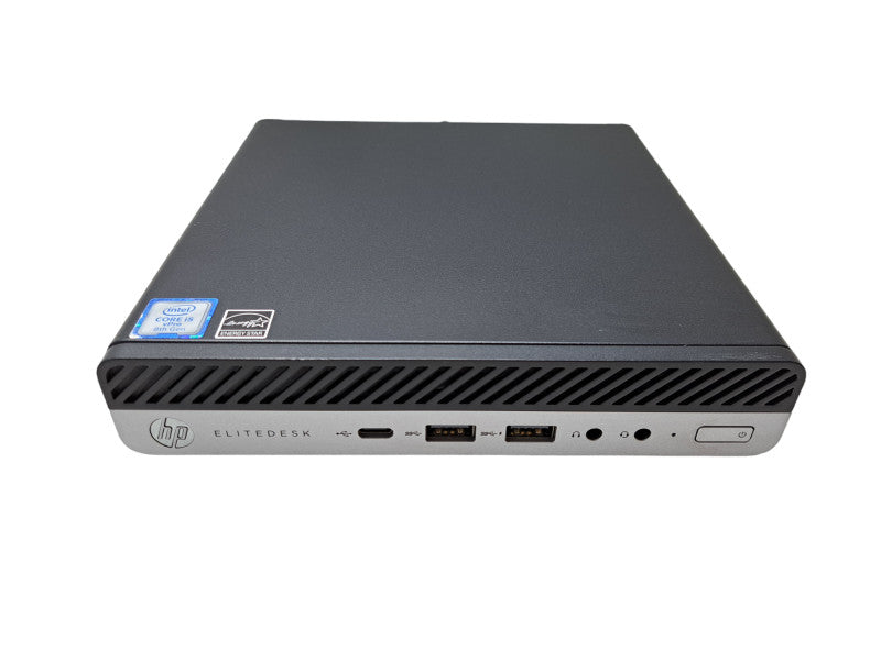 HP EliteDesk 800 G4 USFF | i5-8500T @ 2.10GHz 6C, 16GB DDR4, 256GB NVMe