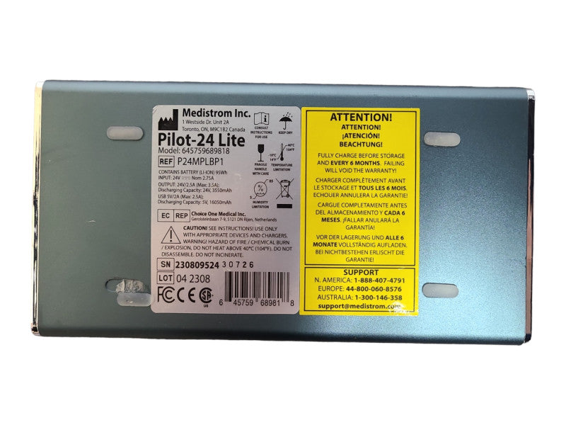 Medistrom Pilot 24 Lite Battery