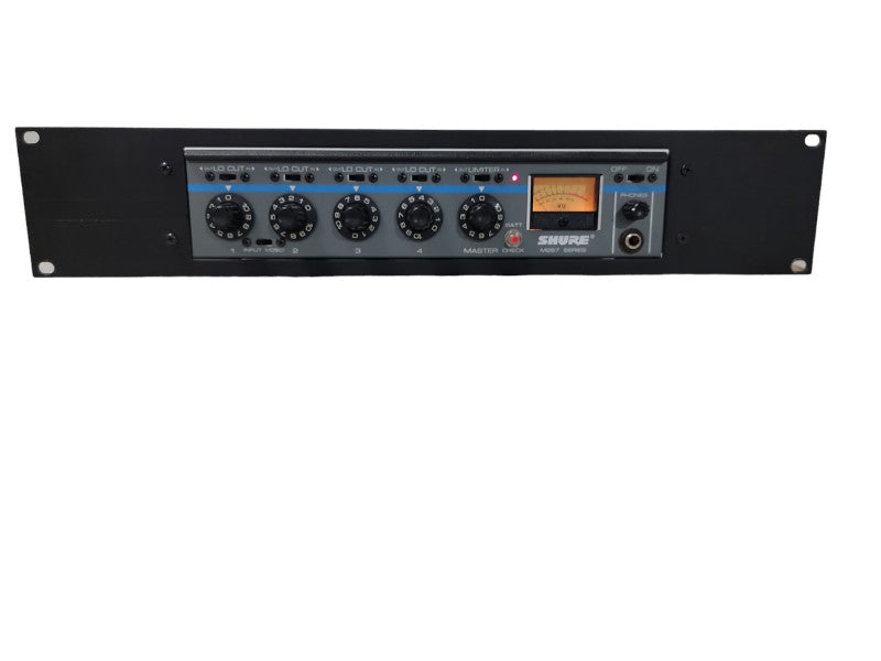 Vintage Shure M267 / Portable 6 Channel Mic-Line Mixer /