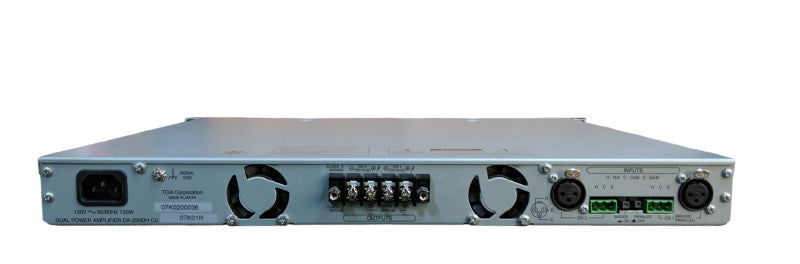 TOA Dual Power Amplifier DA-250DH CU