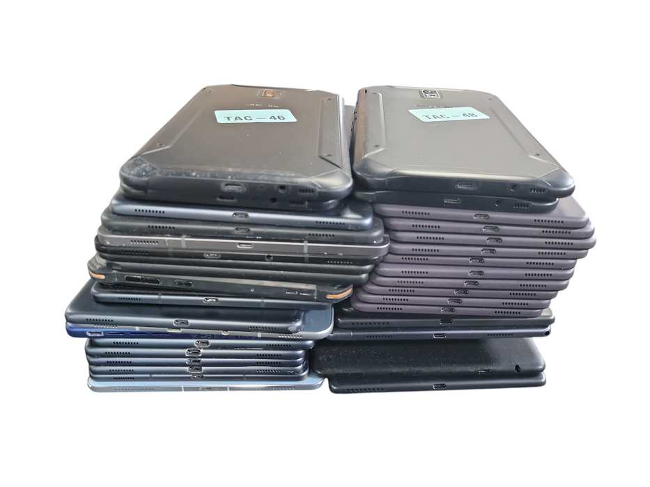 Lot of 39x Android Tablets [Samsung/Lenovo/Amazon | C Condition][TAC-2]