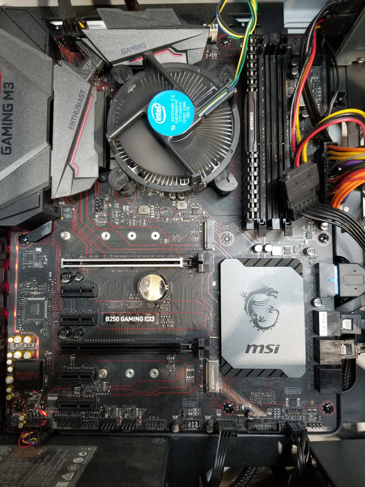 Generic Pc w/ MSi B250 Gaming M3 Core i7-7700 CPU 8GB RAM No HDD