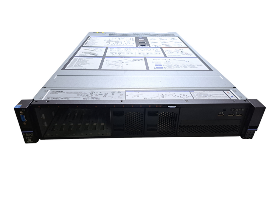Lenovo System X3650 M5 8x 2.5" | 2x Xeon E5-2630 v3, 32GB DDR4, ServRAID M5210