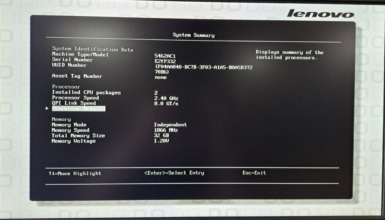 Lenovo System X3650 M5 8x 2.5" | 2x Xeon E5-2630 v3, 32GB DDR4, ServRAID M5210