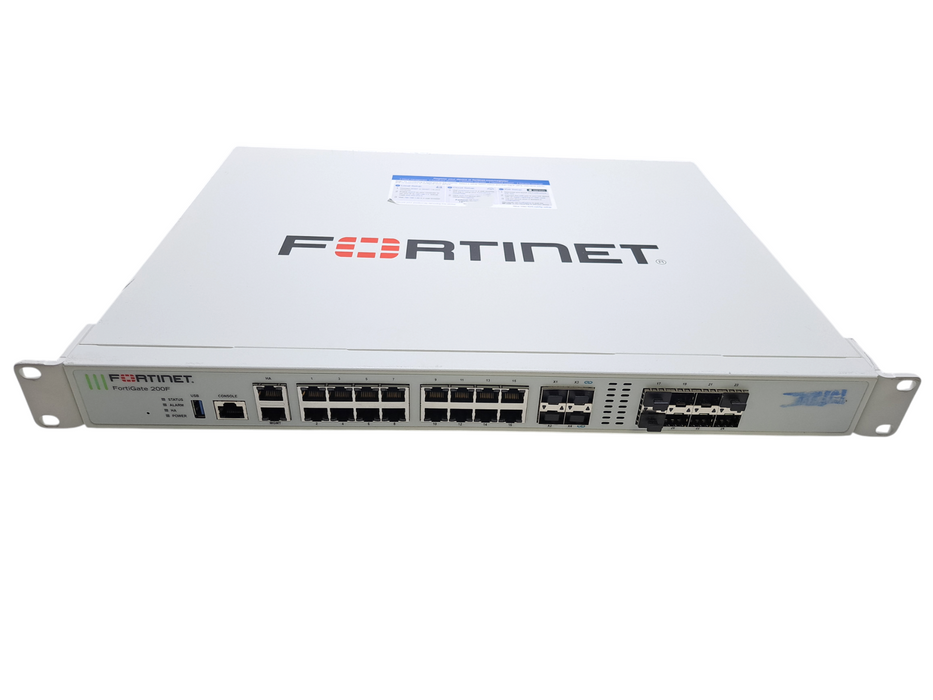Fortinet FortiGate 200F FG-200F Next-Generation High-Performance Firewall *READ*