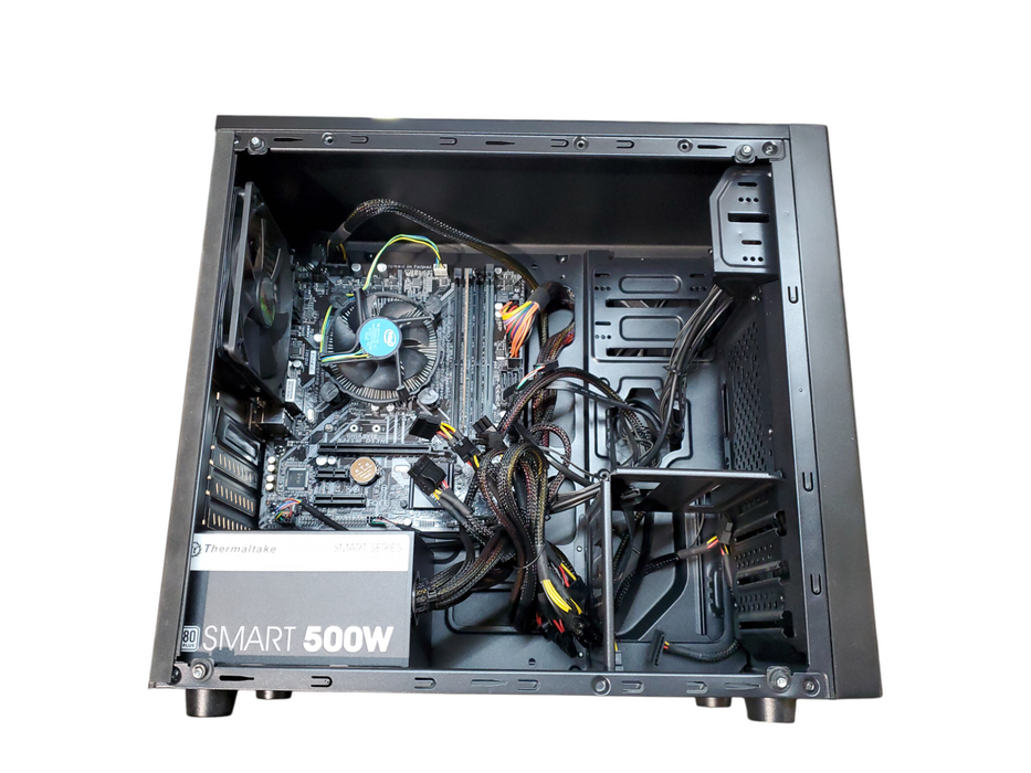 Custom Tower PC, i7-9700K, 8GB DDR4, Gigabyte B365M DS3H Motherboard, No HDD/OS