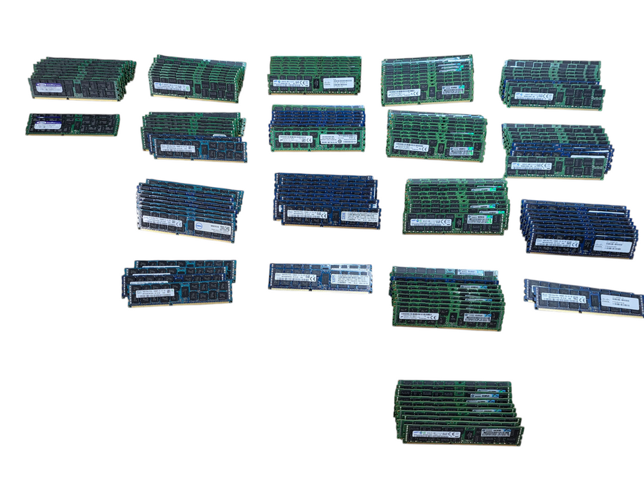 Lot of 160x Assorted DDR3/DDR3L PC3/PC3L Server RAM READ