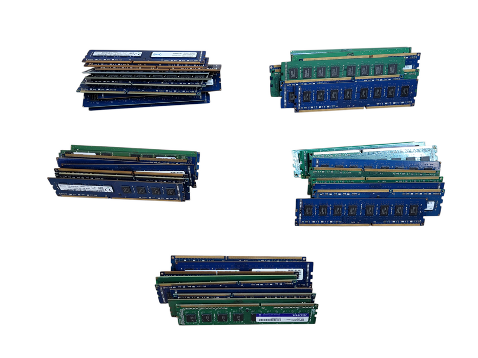 Lot of 50x Various brands 8GB PC3/PC3L Desktop RAM