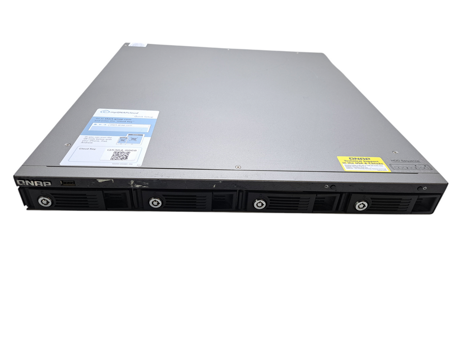 QNAP TS-451U 4-Bay Network Attached Storage NAS w/ 4x Caddies | No HDD's