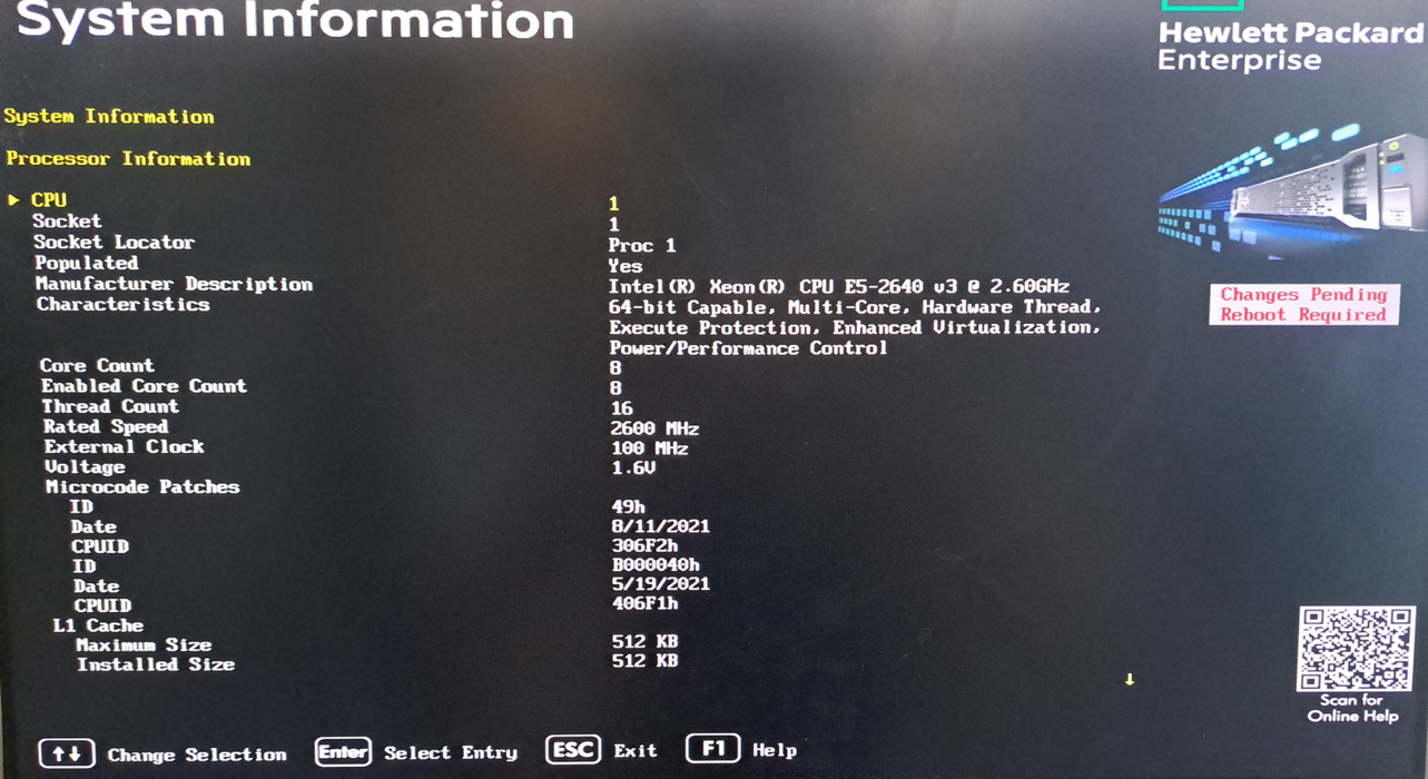 HP ProLiant DL360 Gen9 | Xeon E5-2640 V3 | 32GB DDR4 | No HDD | P440ar | 2x 500W