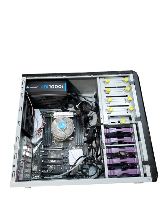 Custom Tower PC, i7-6850K, ASUS X99-A II, 8GB DDR4, No HDD/OS