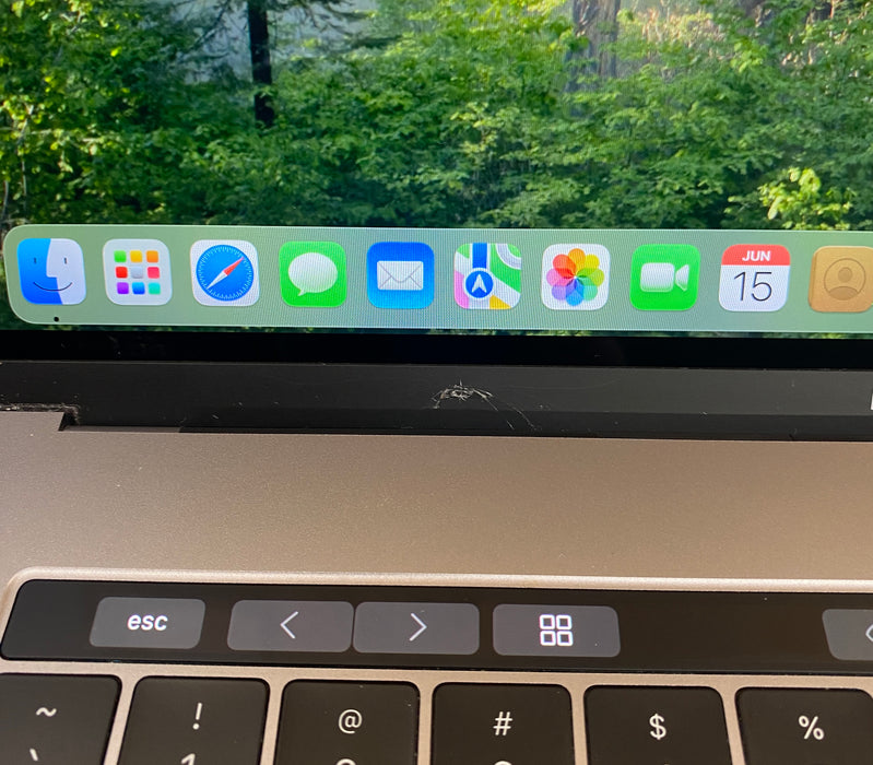 Apple MacBook Pro 15" 2018 i7-8750H Radeon Pro 555X GPU 16GB RAM 256GB SSD READ!