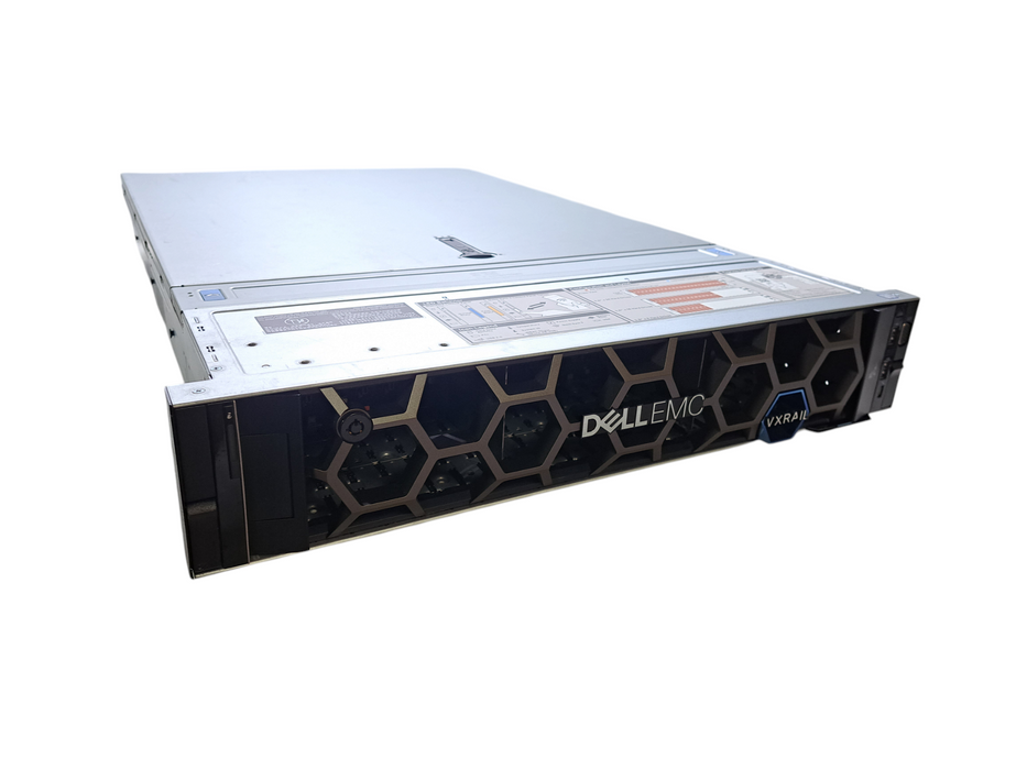 Dell VxRail P570F 24x 2.5" | 2x Xeon Gold 5120 CPU, 64GB DDR4, 2x 1600W, No RAID