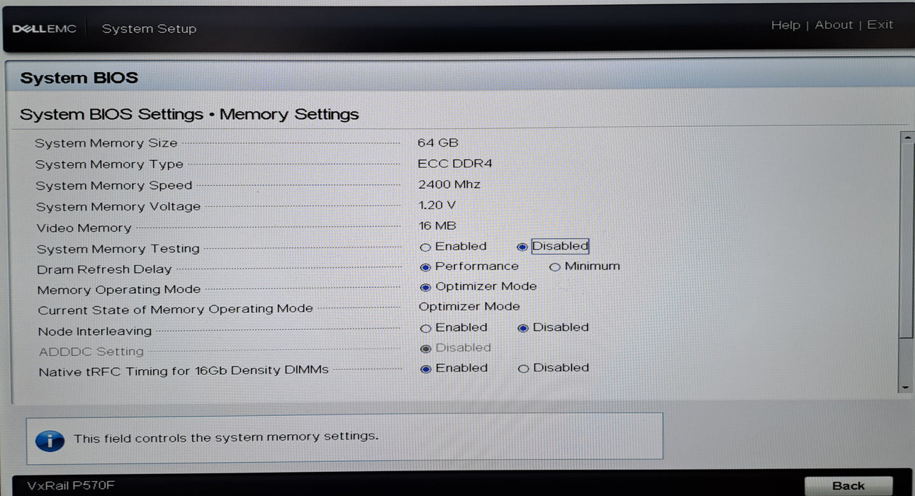 Dell VxRail P570F 24x 2.5" | 2x Xeon Gold 5120 CPU, 64GB DDR4, 2x 1600W, No RAID