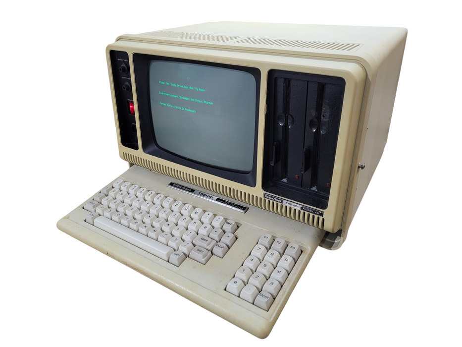 RadioShack TRS-80 Model 4P - Vintage Portable Computer