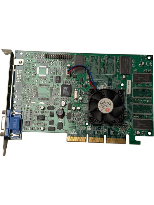 3dfx 210-0415001-A0 VooDoo 4 4500 AGP VGA Vintage Graphics Card