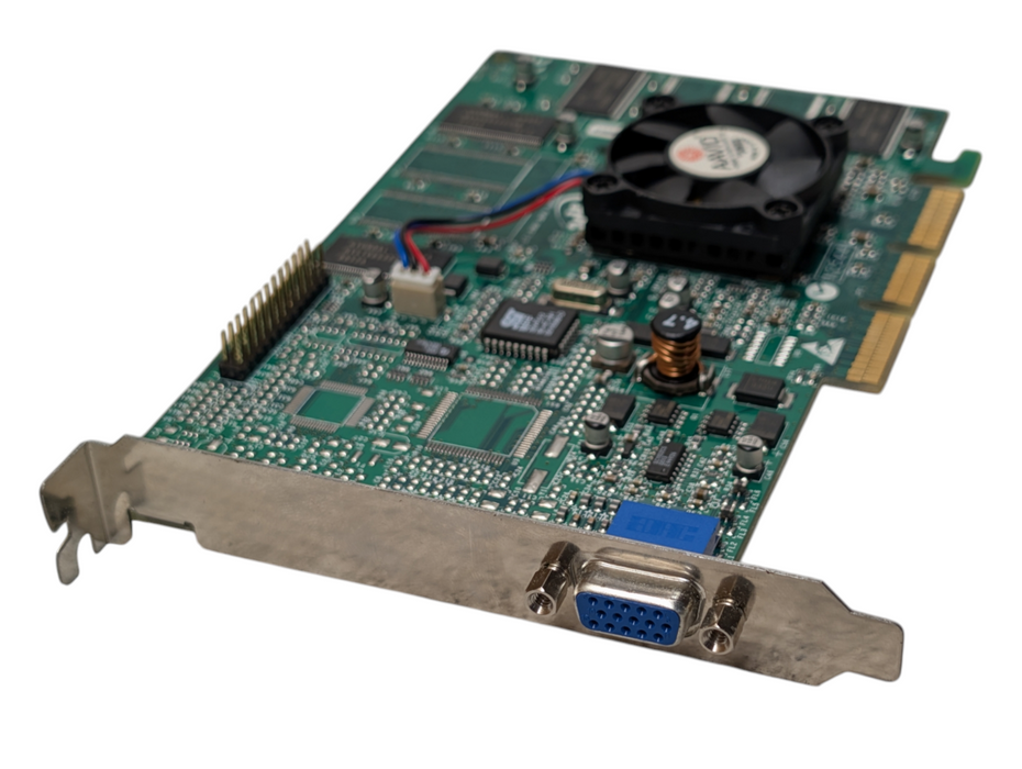 3dfx 210-0415001-A0 VooDoo 4 4500 AGP VGA Vintage Graphics Card