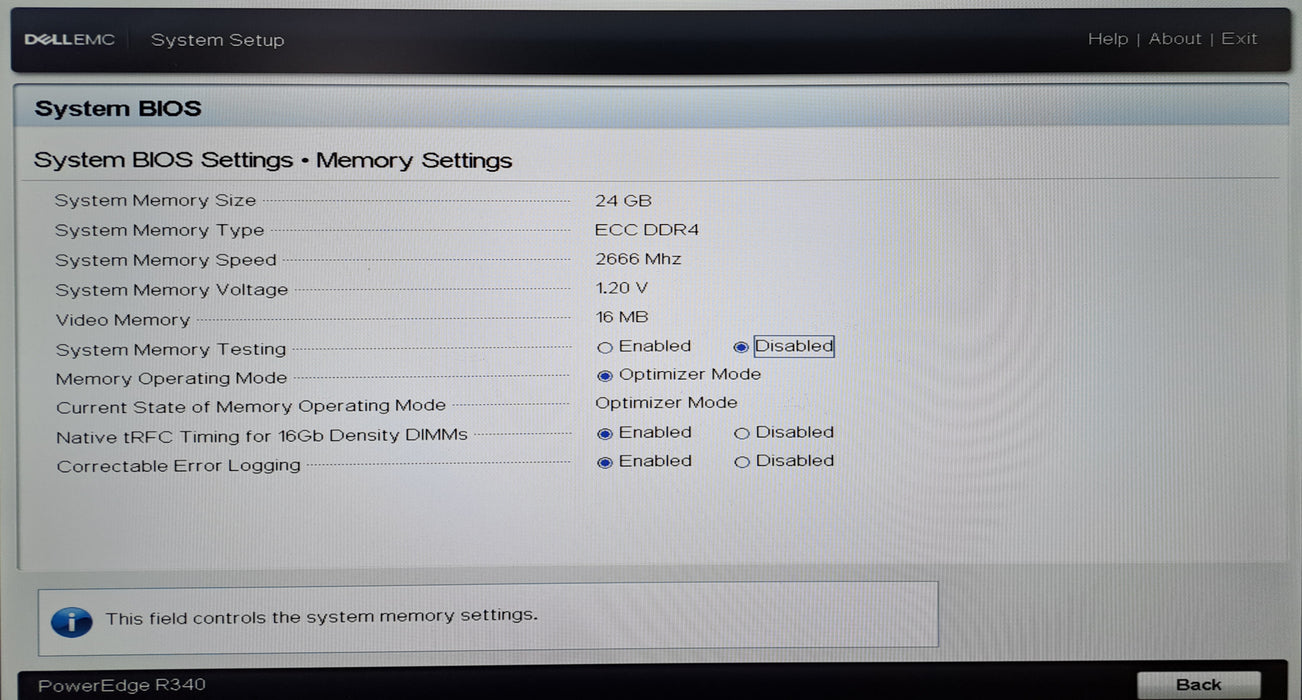 Dell PowerEdge R340 4x 3.5" | Xeon E-2234 @3.60GHz, 24GB DDR4, PERC H730P, 350W