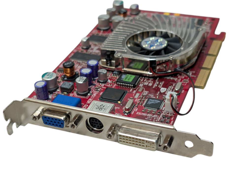 NVIDIA MSI GeForce4 Ti 4600 128 MB AGP VGA Graphics Card