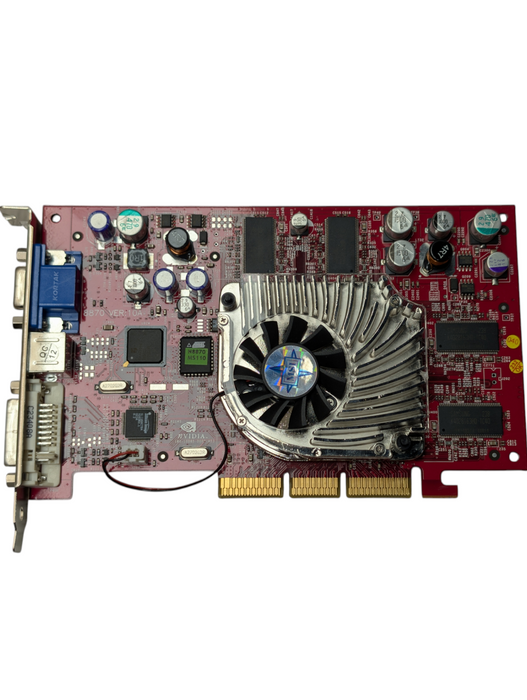 NVIDIA MSI GeForce4 Ti 4600 128 MB AGP VGA Graphics Card