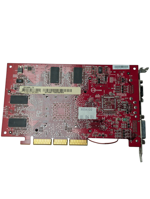 NVIDIA MSI GeForce4 Ti 4600 128 MB AGP VGA Graphics Card