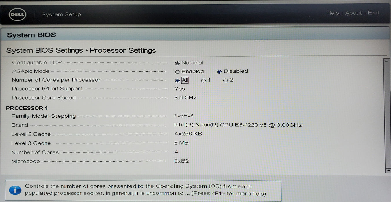 Dell PowerEdge R230 - Xeon E3-1220 v5, PERC H330 - No HDD/RAM