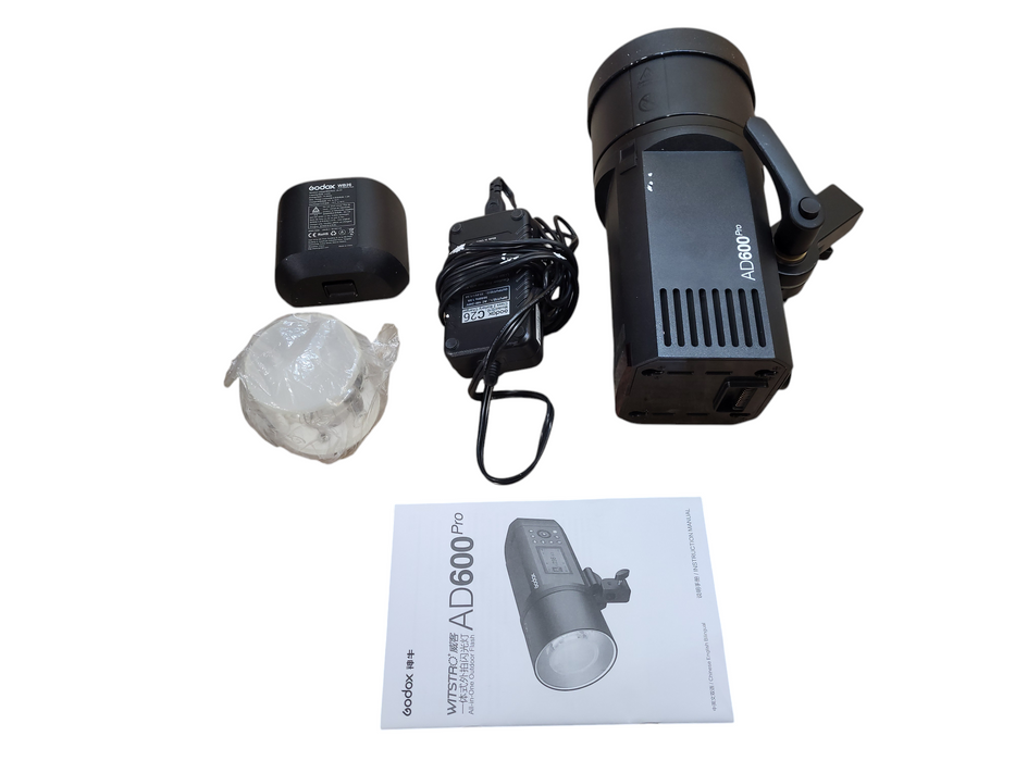 Godox AD600Pro Witstro Strobe Flash Kit READ
