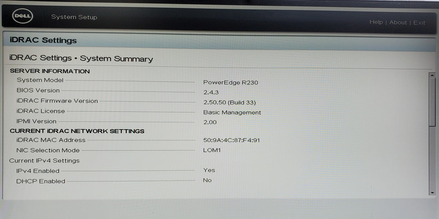 Dell PowerEdge R230 2x3.5" - Xeon E3-1220 v5, PERC H330 - No HDD/RAM