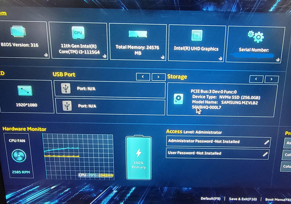 Asus X415 14" | i3-1115G4 @ 24GB DDR4 256GB NVMe SSD - READ