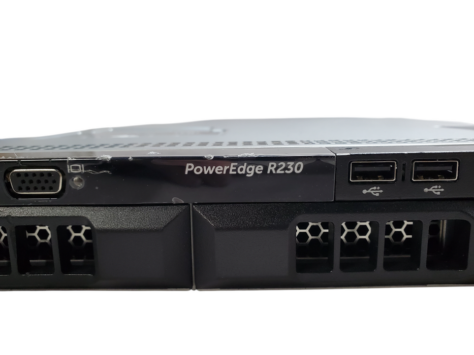 Dell PowerEdge R230 4x3.5" - Xeon E3-1220 v5, PERC H330 - No HDD/RAM
