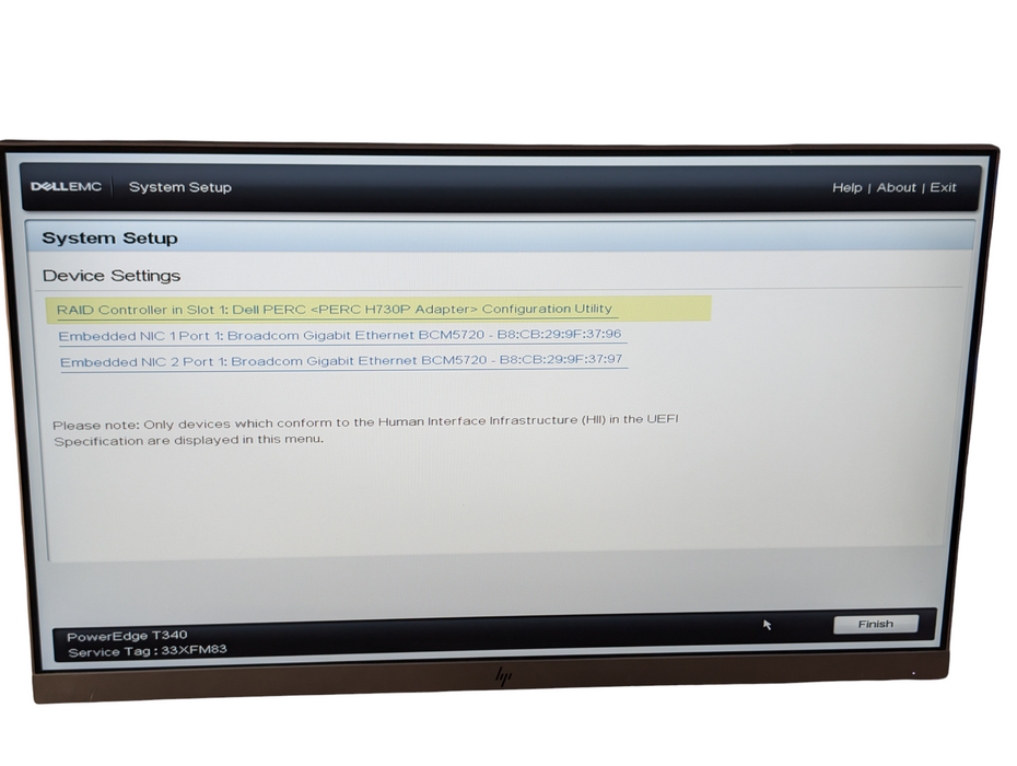 DELL PowerEdge T340 Intel Xeon E-2234 24GB RAM PERC H730P RAID