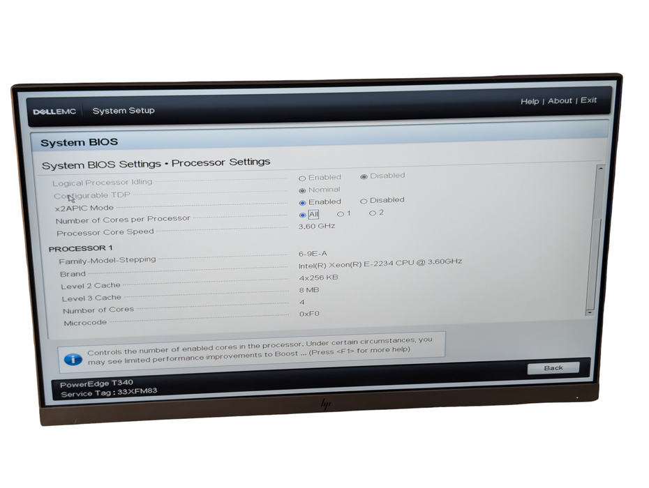 DELL PowerEdge T340 Intel Xeon E-2234 24GB RAM PERC H730P RAID
