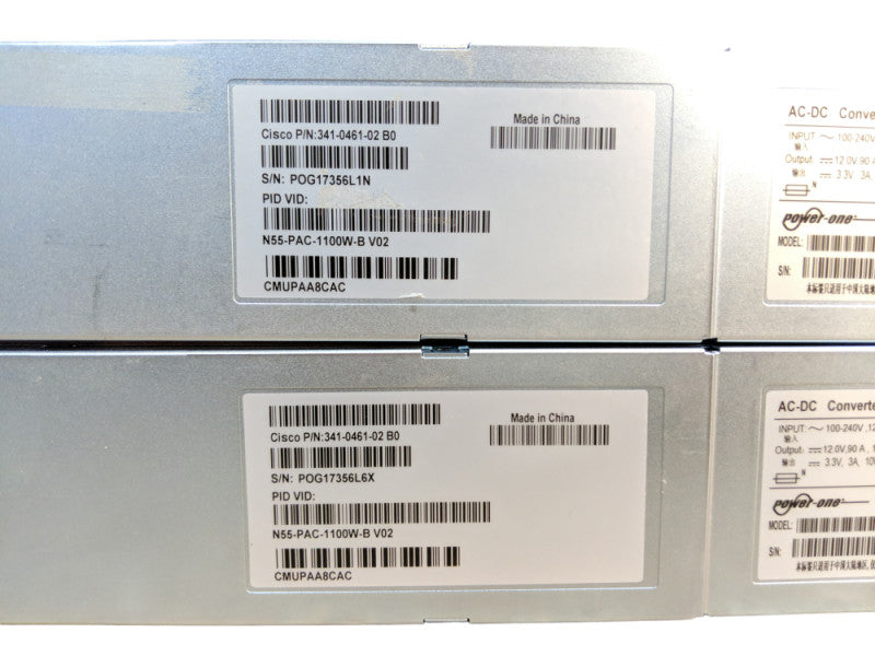 Cisco N55-PAC-1100W-B 341-0461-02 B0
