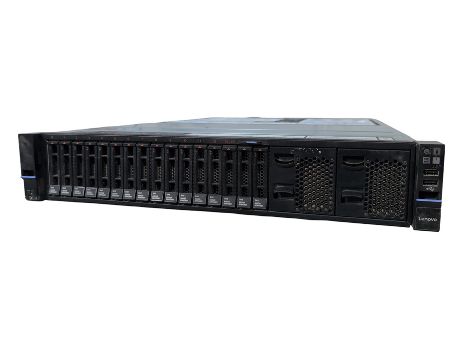 LENOVO X3650 M5 2U 16x2.5", 2x Xeon E5-2640v4 2.40GHz, 32GB DDR4, No HDD, M5210