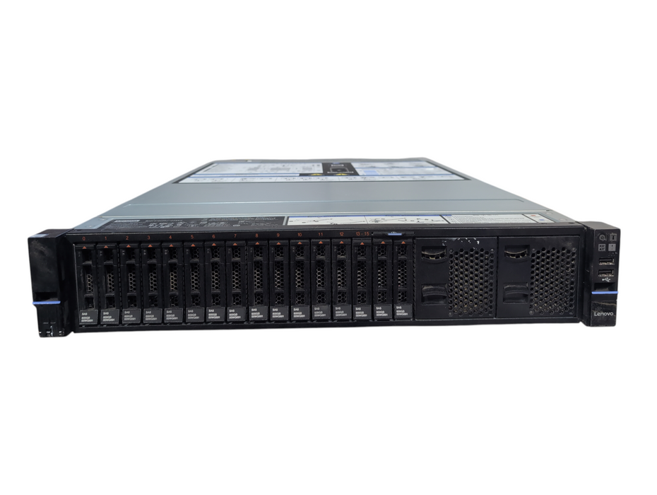 LENOVO X3650 M5 2U 16x2.5", 2x Xeon E5-2640v4 2.40GHz, 32GB DDR4, No HDD, M5210