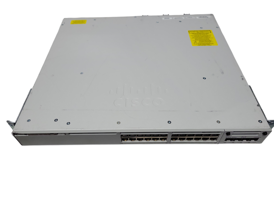 Cisco Catalyst C9300-24P 24-Port Gigabit Managed PoE+ Ethernet Switch 2x PSU