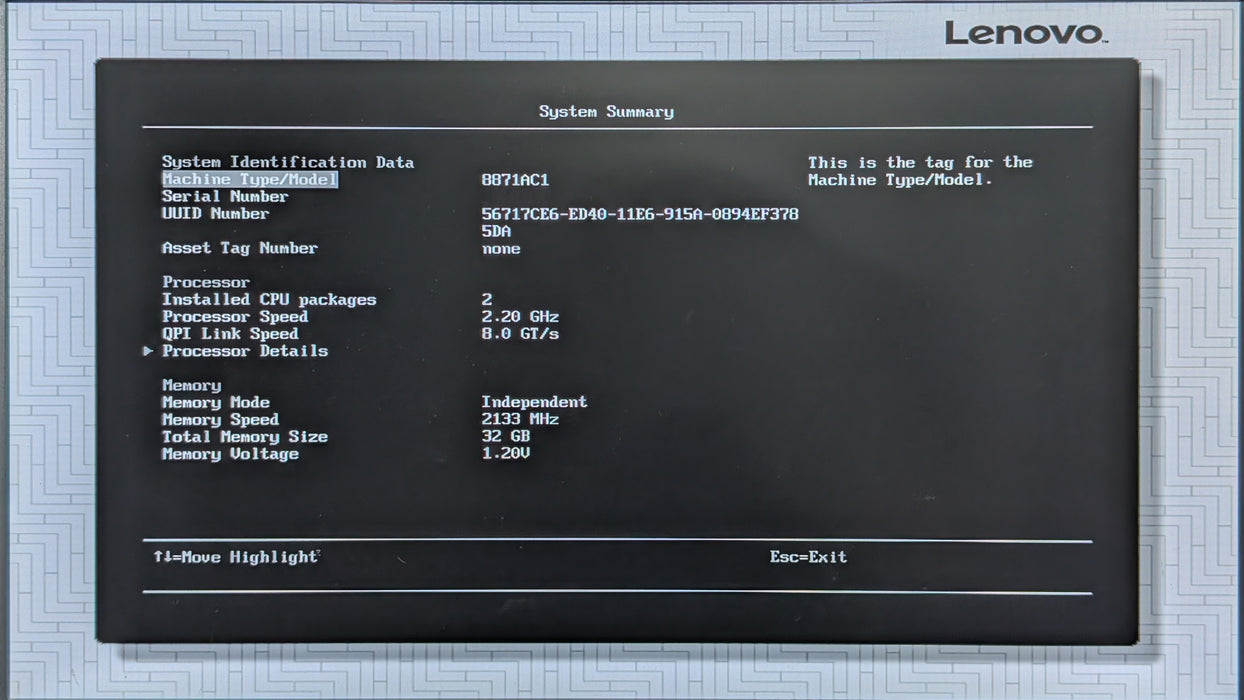 LENOVO X3650 M5 2U 16x2.5", 2x Xeon E5-2630v4 2.20GHz, 32GB DDR4, No HDD, M5210