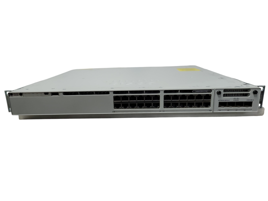 Cisco Catalyst C9300-24P 24-Port Gigabit Managed PoE+ Ethernet Switch 1x PSU