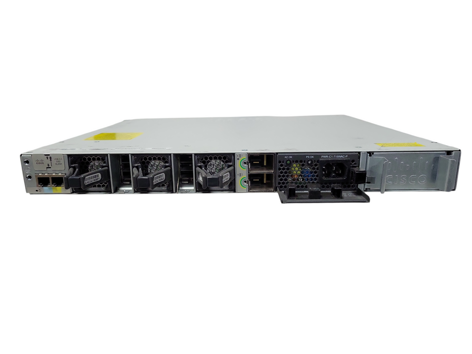 Cisco Catalyst C9300-24P 24-Port Gigabit Managed PoE+ Ethernet Switch 1x PSU