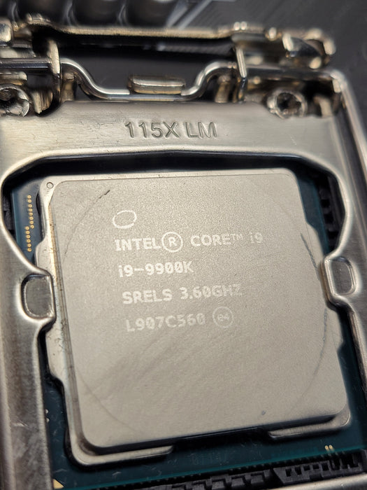 Core I9-9900K MSI Z370M MORTAR 32GB DDR4 + I/O Plate