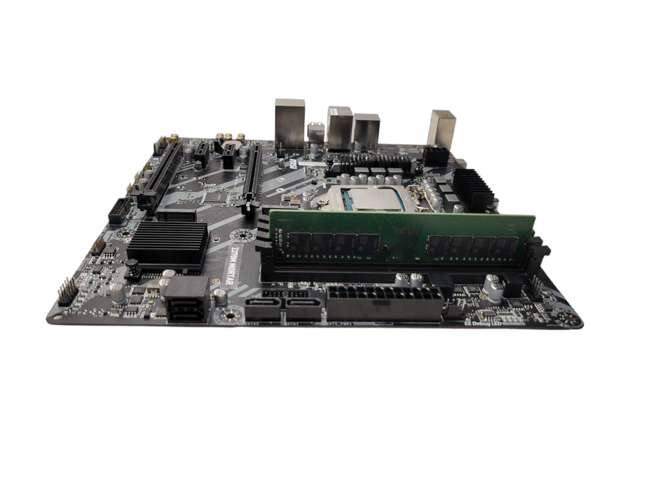 Core I9-9900K MSI Z370M MORTAR 32GB DDR4 + I/O Plate