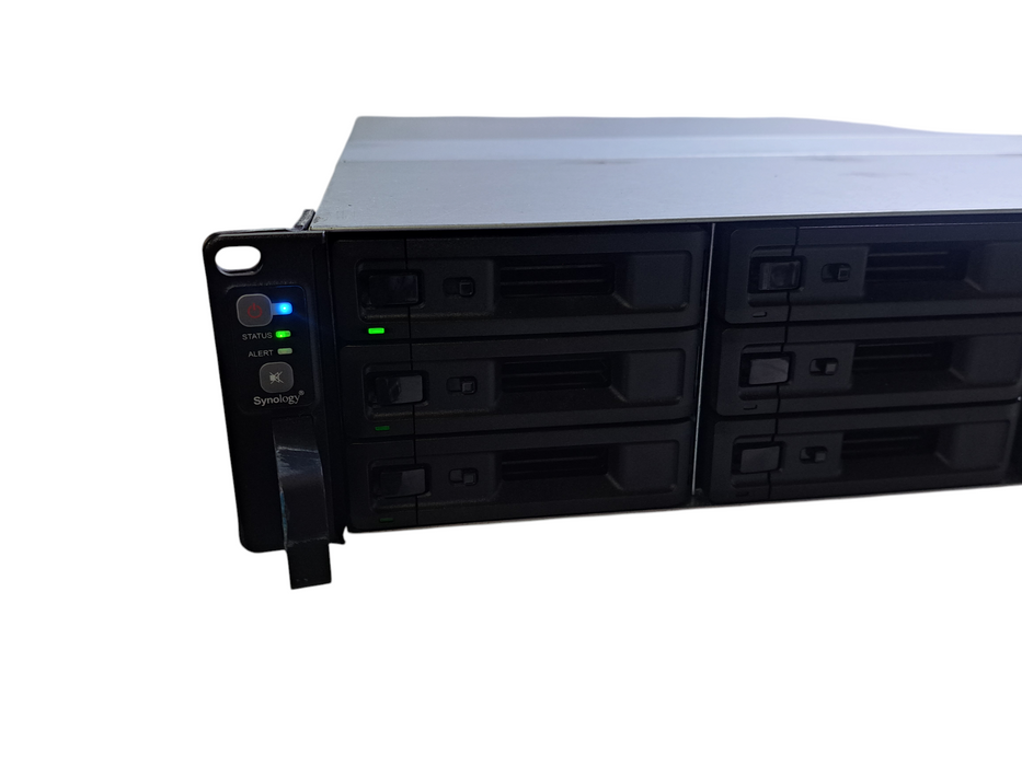 Synology RS3617xs+ 12-Bay Rackmount NAS w/ 32GB DDR4 ECC, All Caddies 1x 2TB HDD
