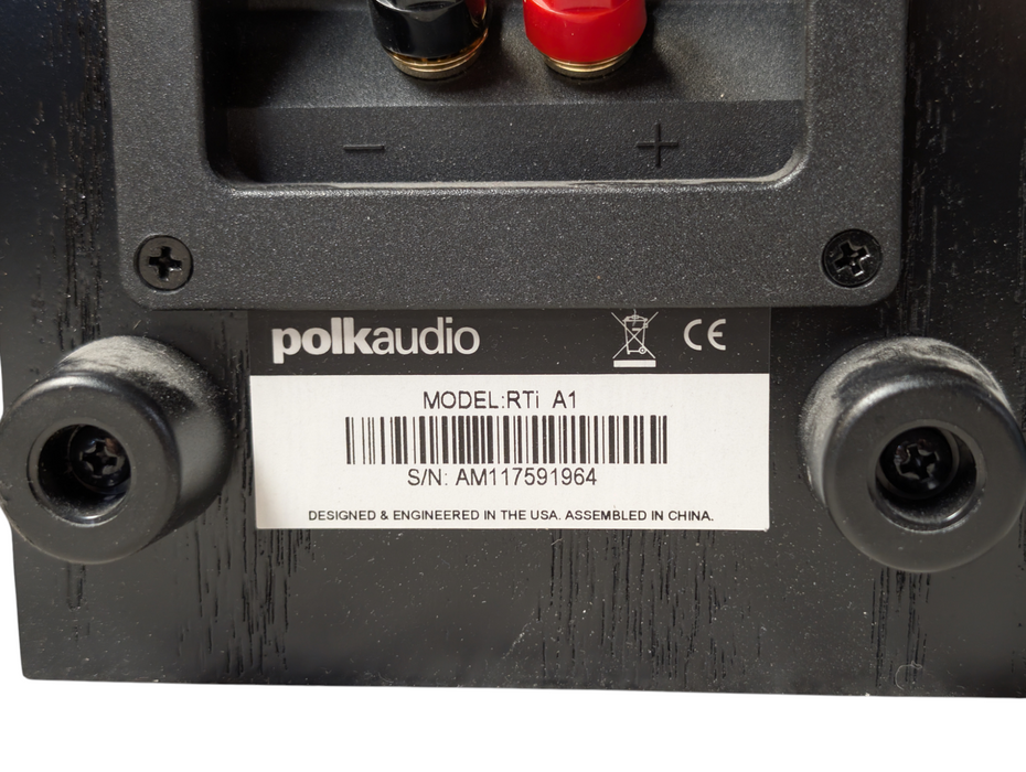 Pair of Polk Audio RTi A1 Bookshelf Speakers