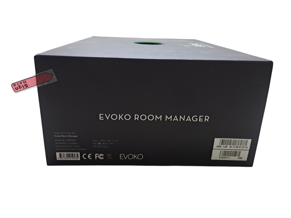 EVOKO Room Manager ERM1001 Room Booking System (Open Box)