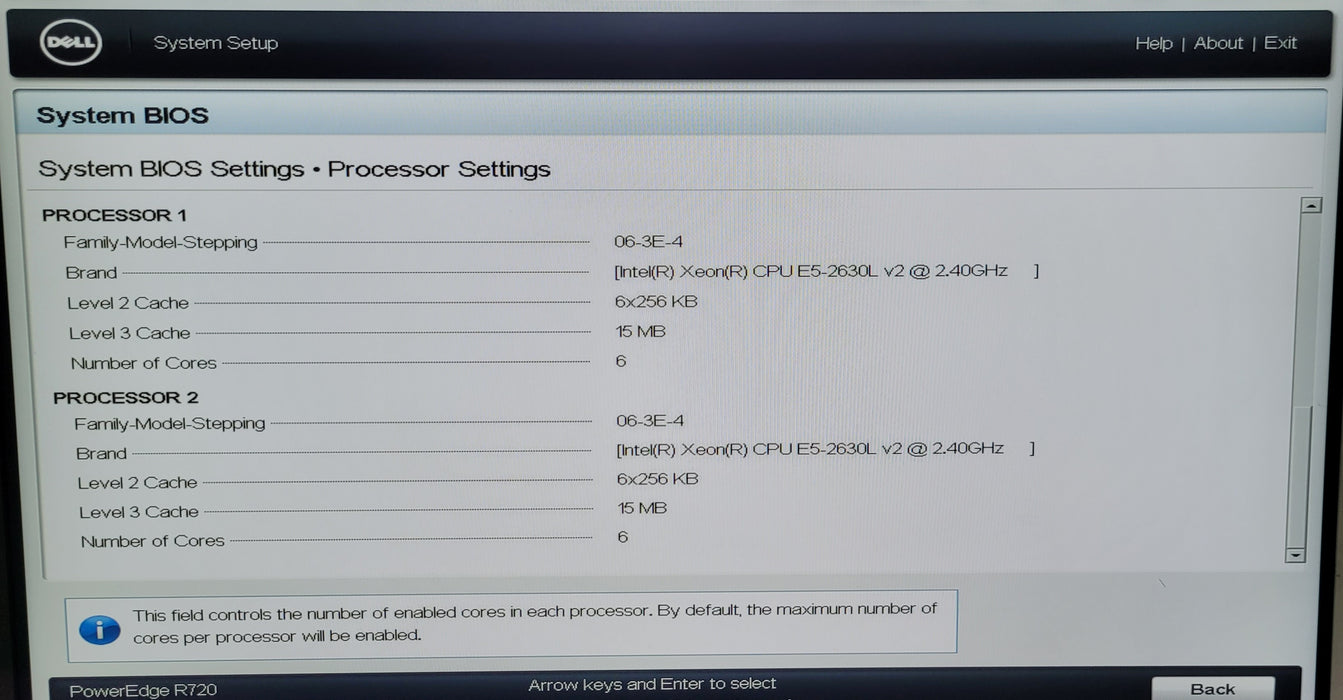 Dell PowerEdge R720 | 2x Xeon E5-2630L v2 @ 2.40GHZ 32GB DDR3 | NO HDD