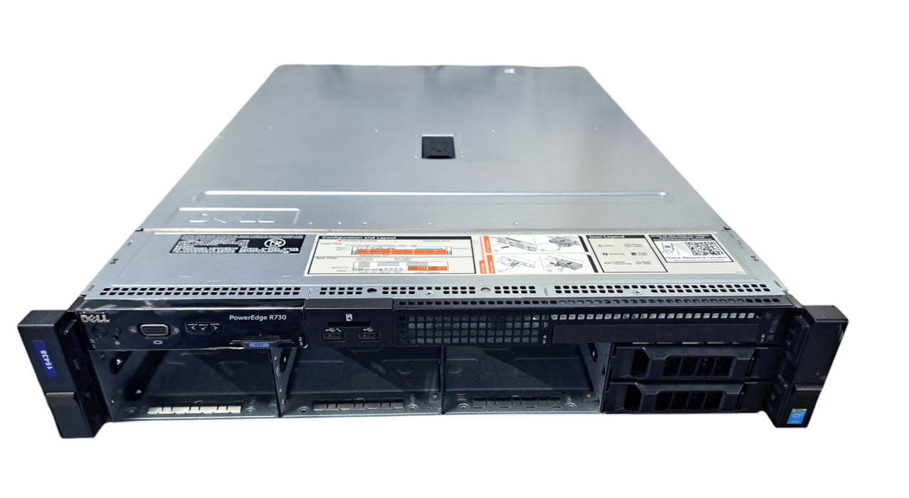 Dell PowerEdge R730 | 2x E5-2630L V3 | 32GB DDR4 |  H730 Mini | 2x 750W PSU