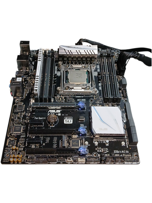 ASUS X99-E Motherboard w/ Intel i7-6800K 8GB No HDD *READ*